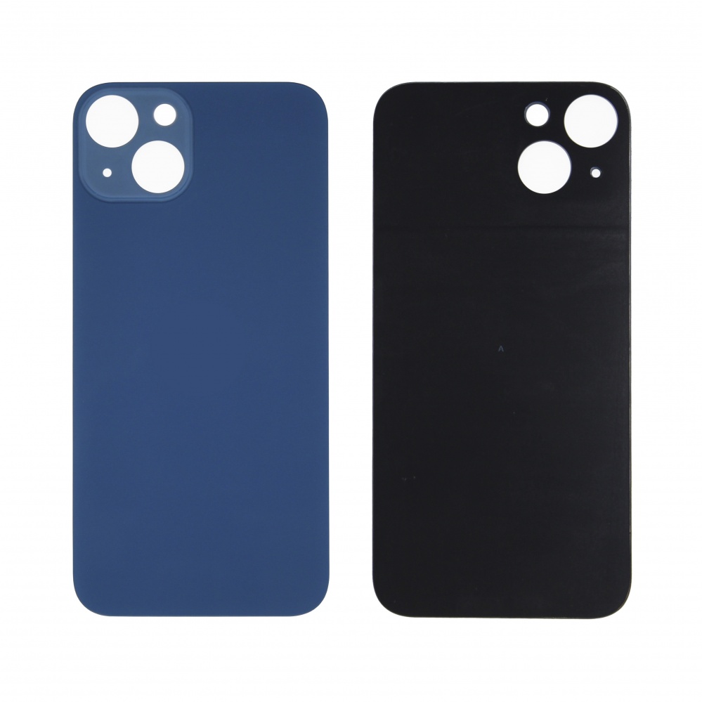 Задняя крышка iPhone 13 (Синий) - с широким вырезом