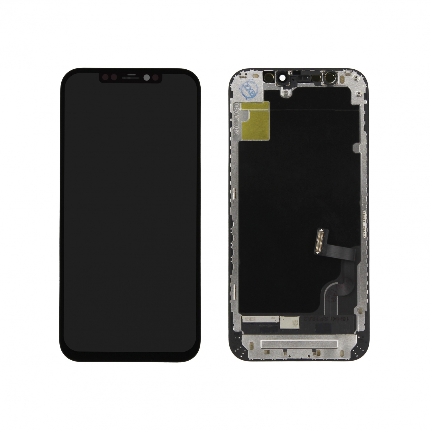 Дисплей в сборе с тачскрином для iPhone 12 mini (Черный) - Премиум (in-cell) 