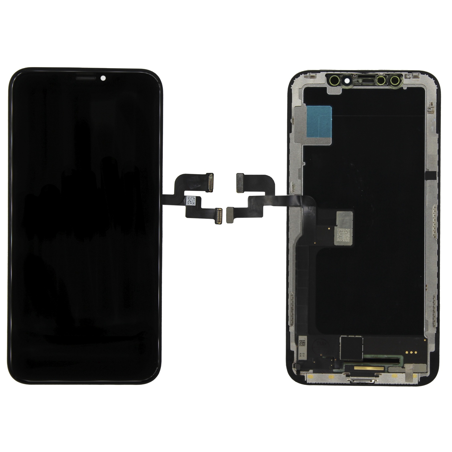 Дисплей в сборе с тачскрином для iPhone X (Черный) - OR (заменили Тач + Стекло)
