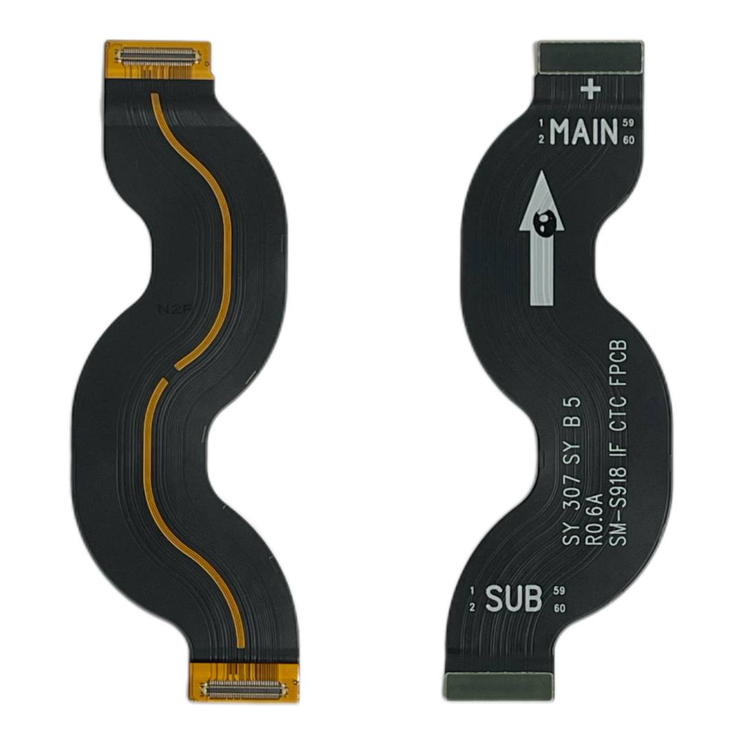 Шлейф Samsung S918B (S23 Ultra) межплатный широкий - OR100%
