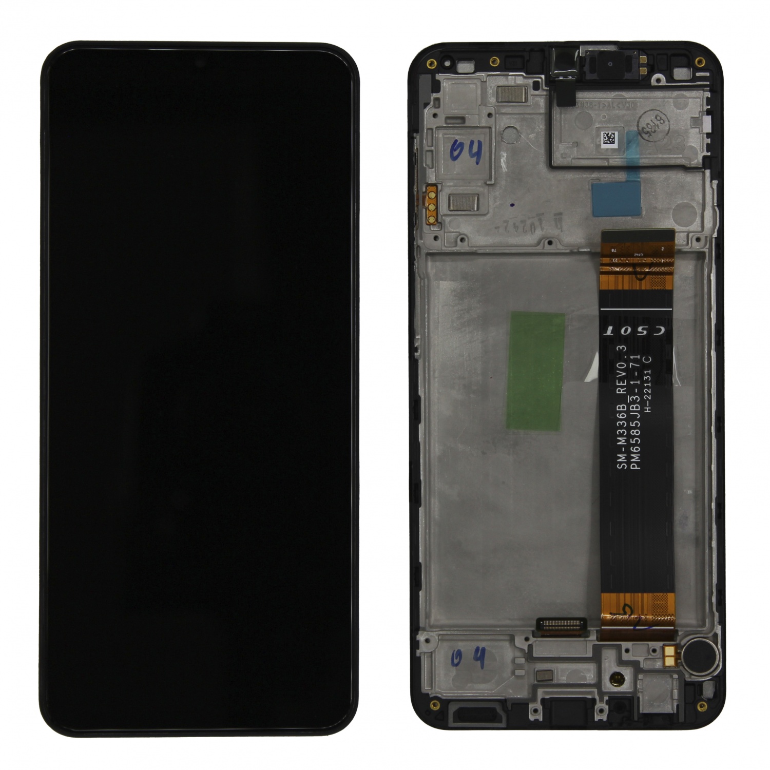 Дисплей в сборе с тачскрином для Samsung A235F (A23) (Черный) - OR