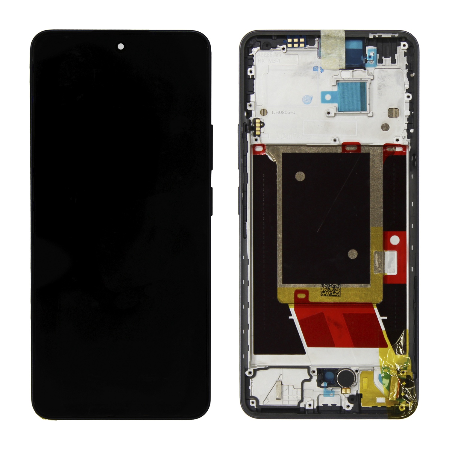 Дисплей в сборе с тачскрином для Realme 13 Plus (Черный) - в рамке снятый OR100% (SP)