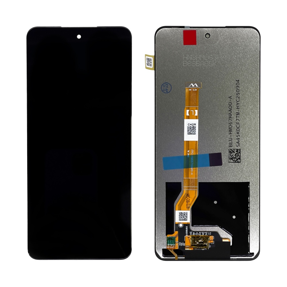 Дисплей в сборе с тачскрином для Realme C65 (Черный) - OR