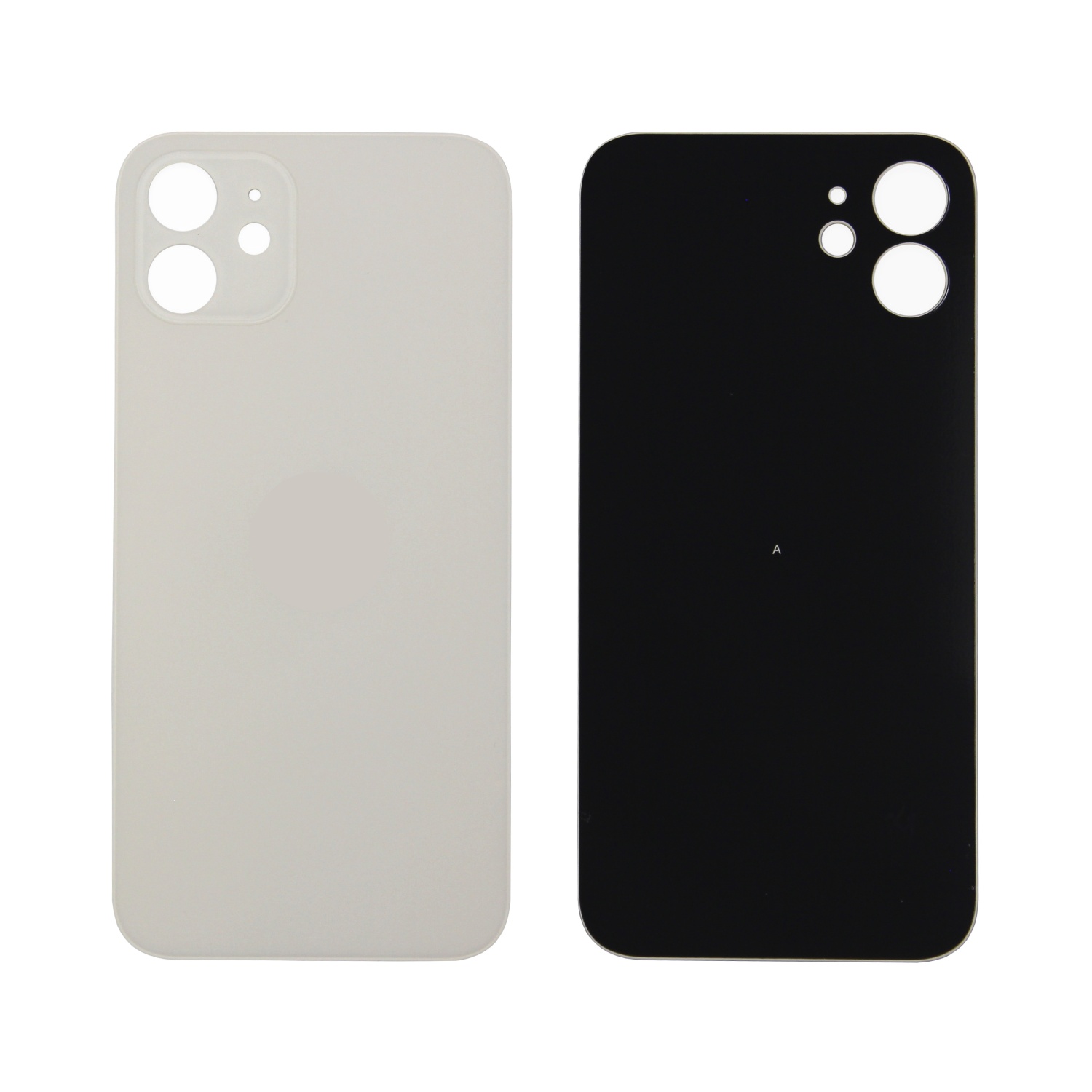 Задняя крышка iPhone 12 (Белый) - с широким вырезом