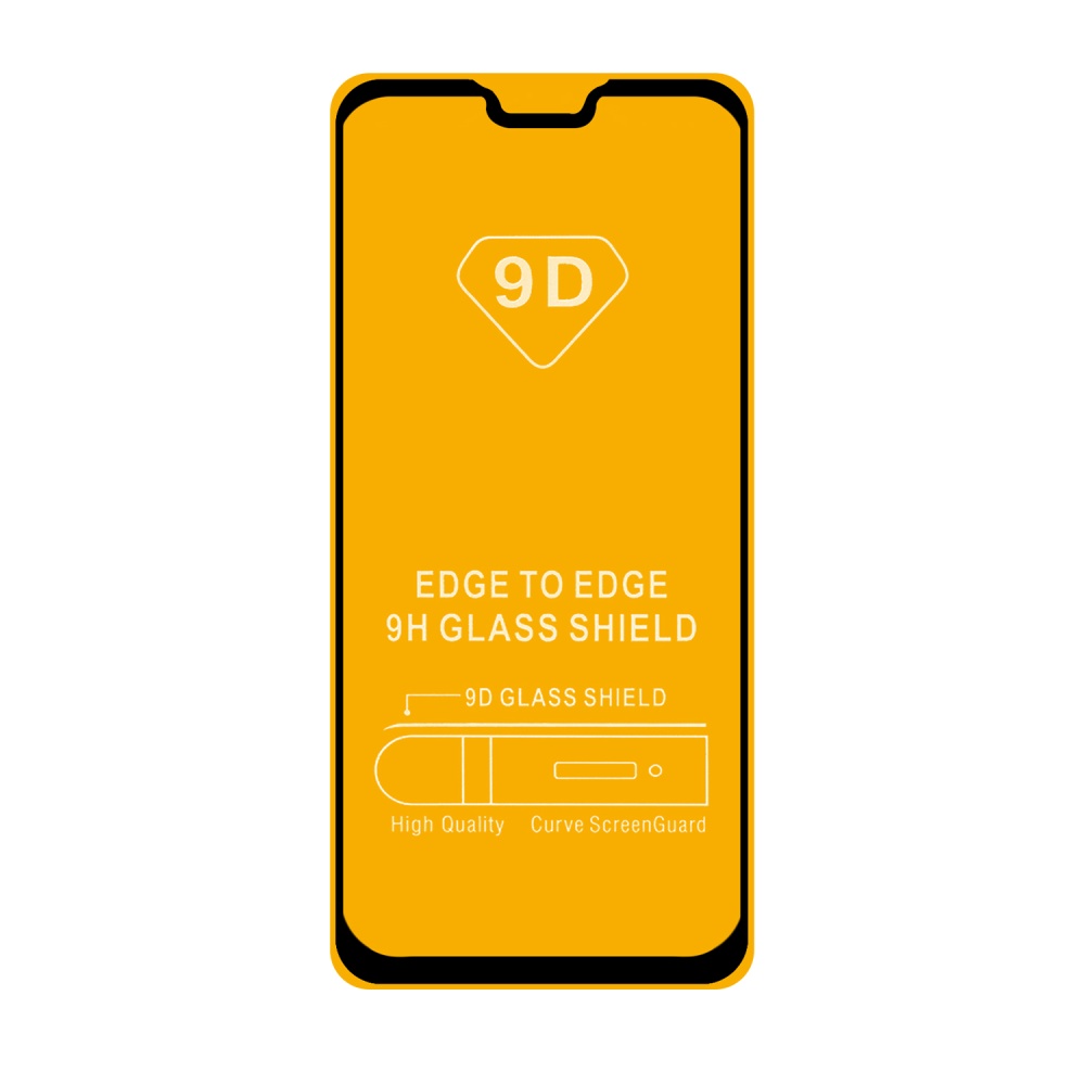 Защитное стекло "Полное покрытие" для Huawei Honor 8X/9X Lite (Черный)