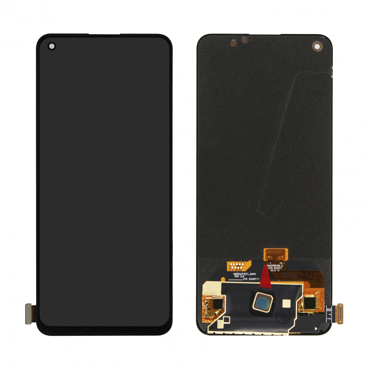 Дисплей в сборе с тачскрином для Realme GT Master Edition/GT 5G/GT Neo (RMX3363) (Черный) - OLED