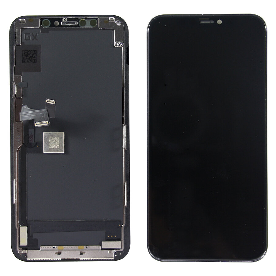 Дисплей в сборе с тачскрином для iPhone 11 Pro (Черный) - Hard OLED (GX)