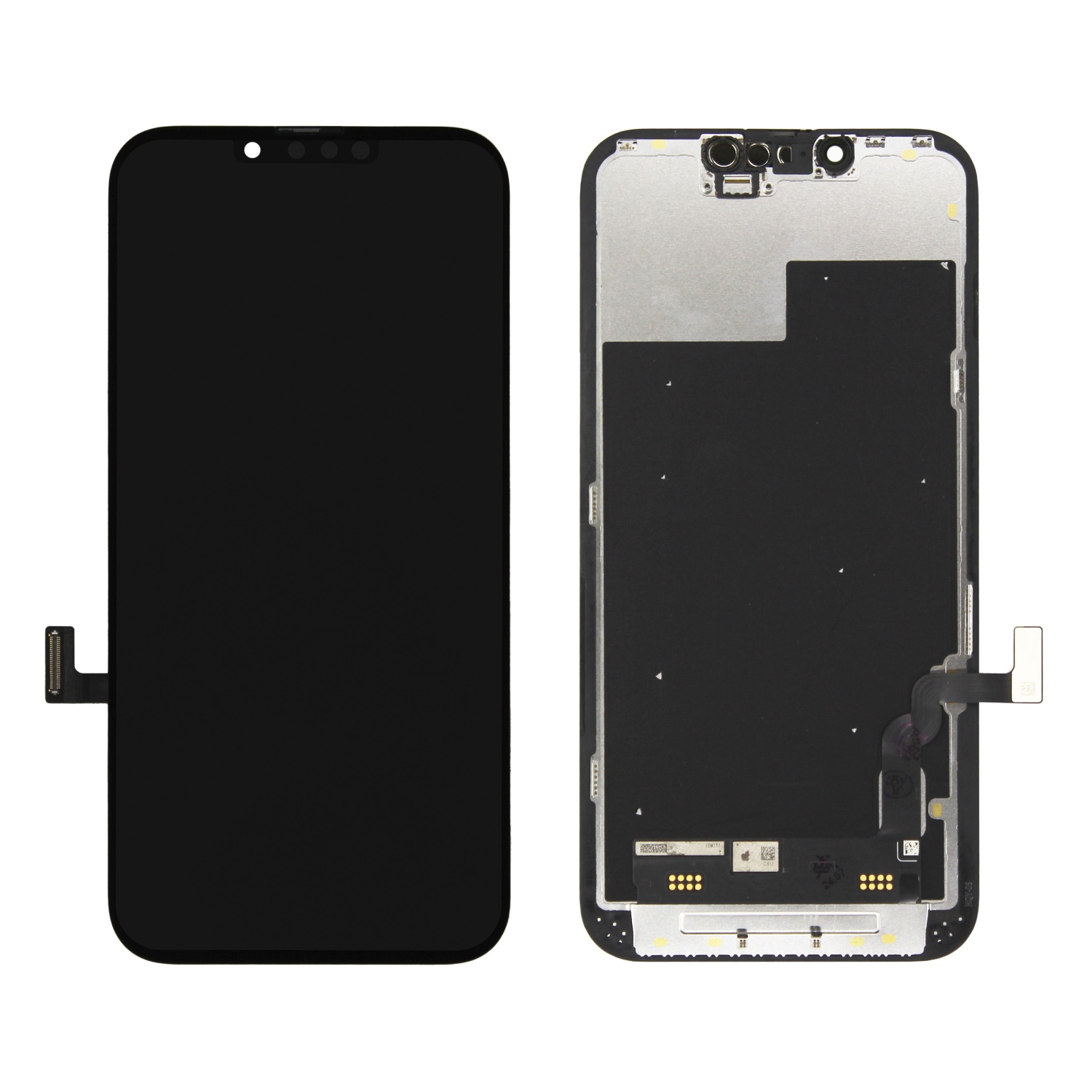 Дисплей в сборе с тачскрином для iPhone 13 (Черный) - OR (New Glass) (заменили Стекло)