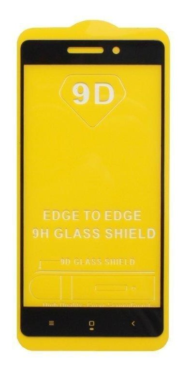 Защитное стекло "Полное покрытие" для Xiaomi Redmi 4A (Черный)