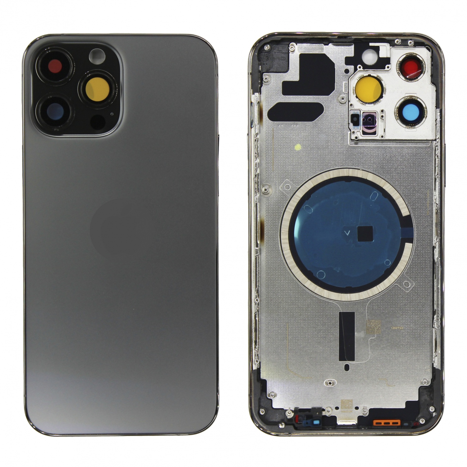 Корпус для iPhone 13 Pro Max (Черный) - OEM