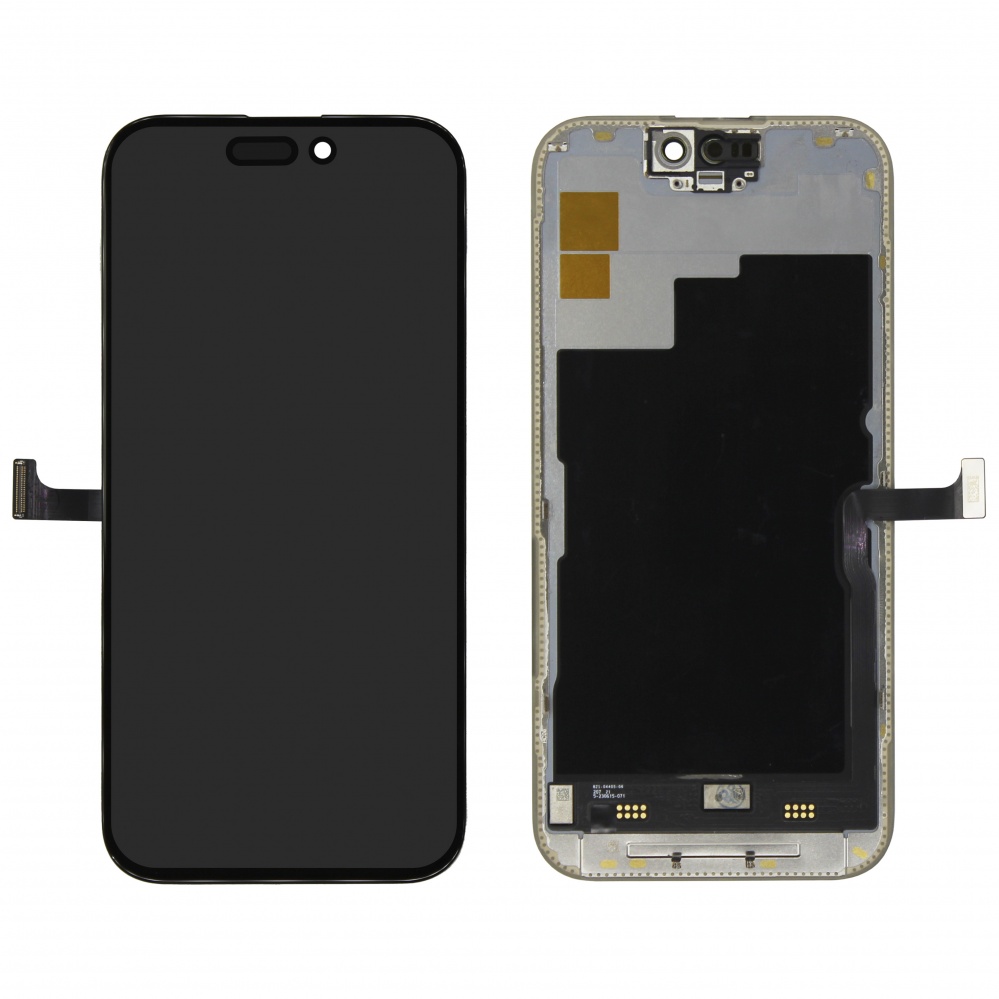 Дисплей в сборе с тачскрином для iPhone 15 Pro (Черный) - OR