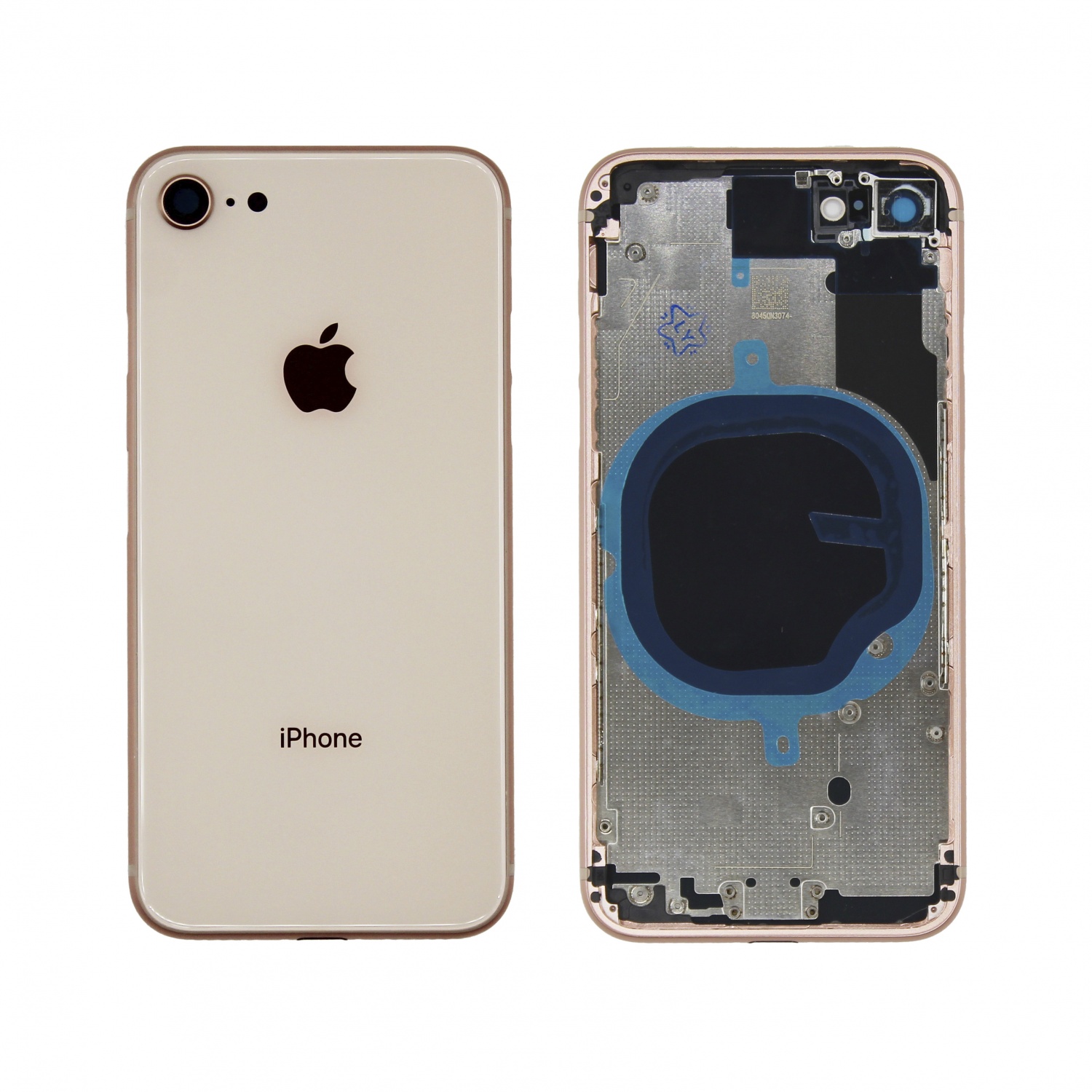 Корпус для iPhone 8 (Золотой) - Премиум
