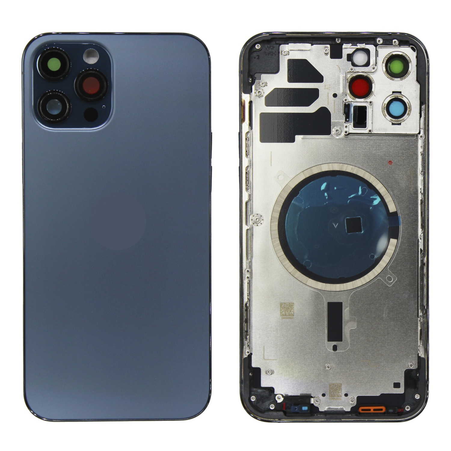 Корпус для iPhone 12 Pro Max (Синий) - OEM