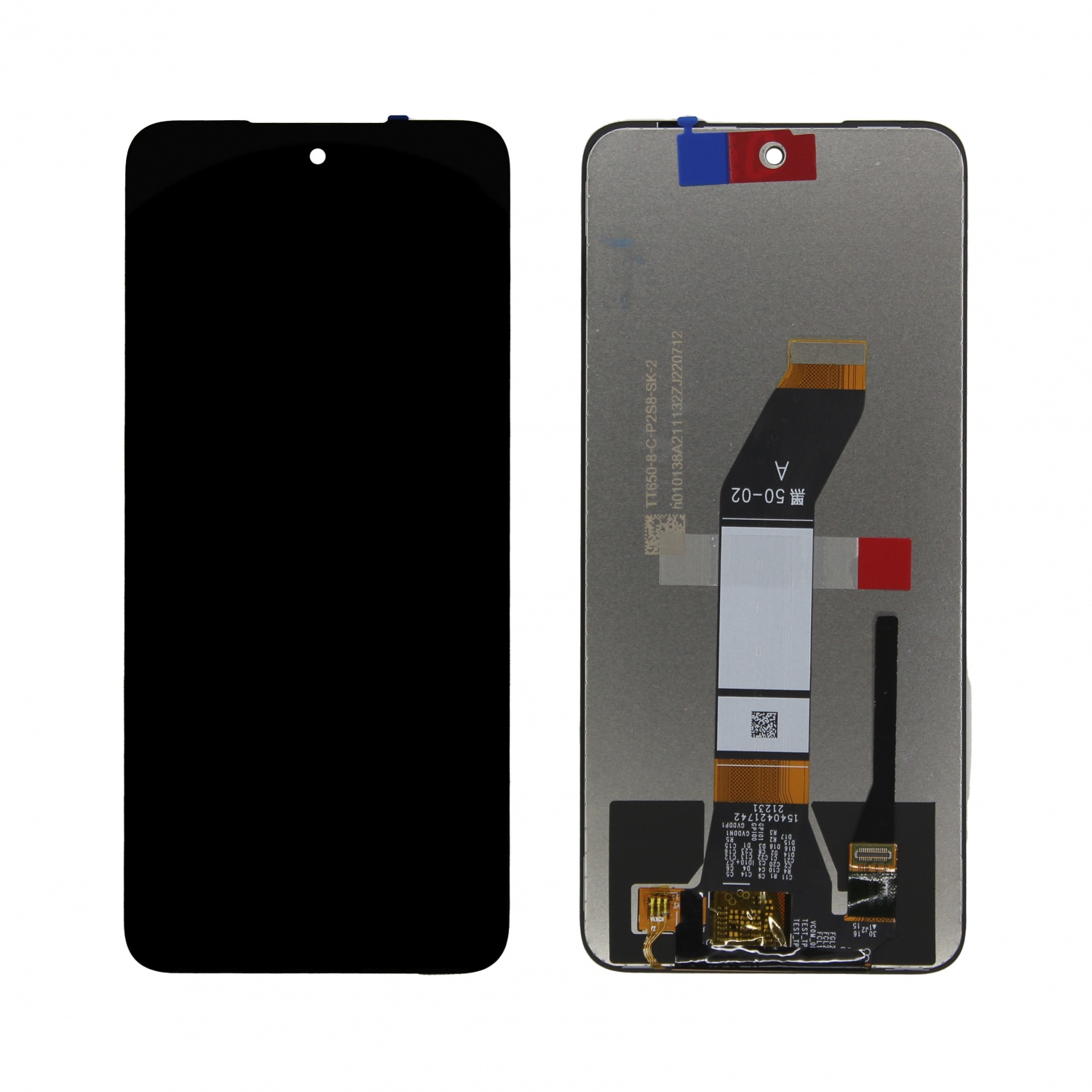 Дисплей в сборе с тачскрином для Xiaomi Redmi 10 (Черный) - OEM