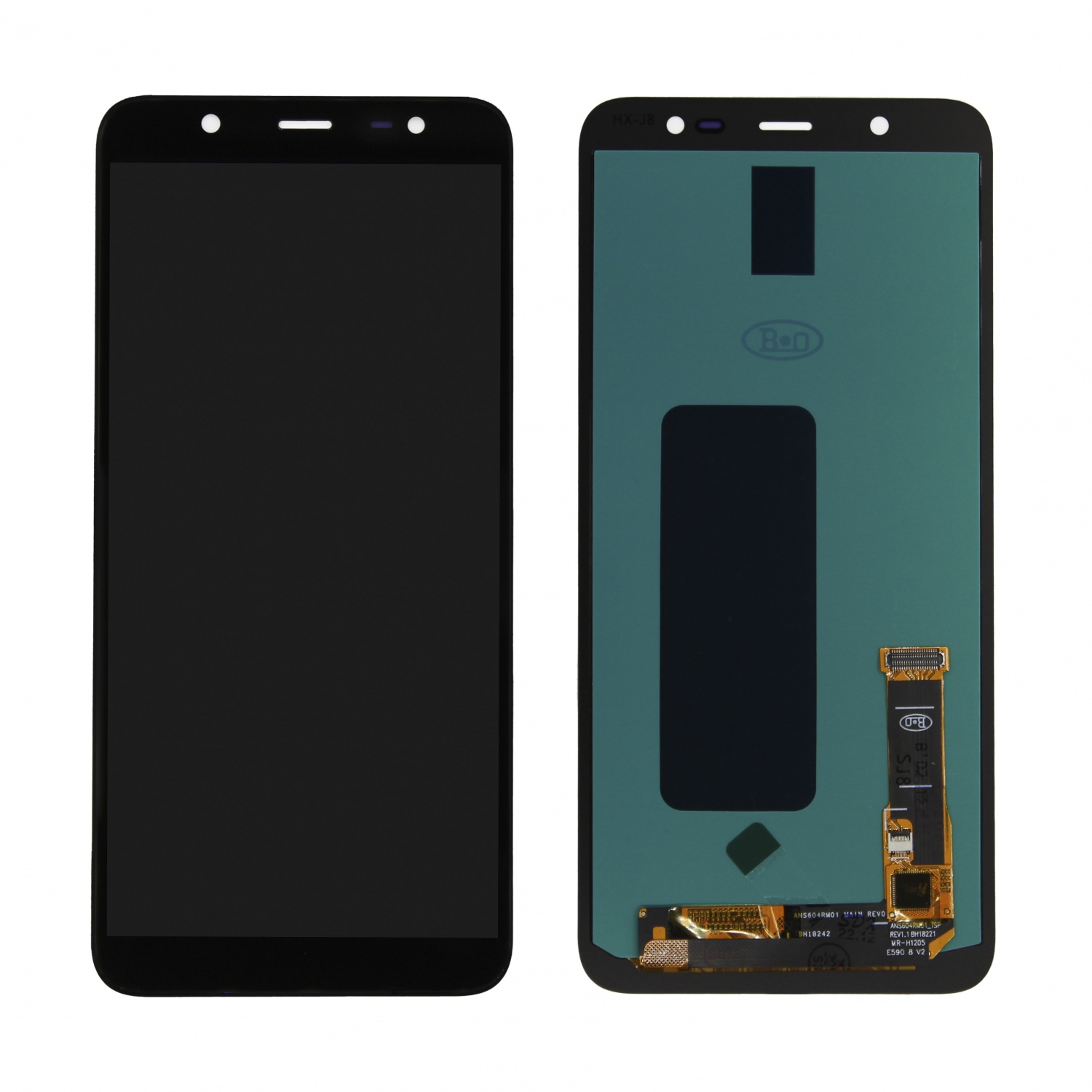 Дисплей в сборе с тачскрином для Samsung J810F (J8 2018) (Черный) - OLED