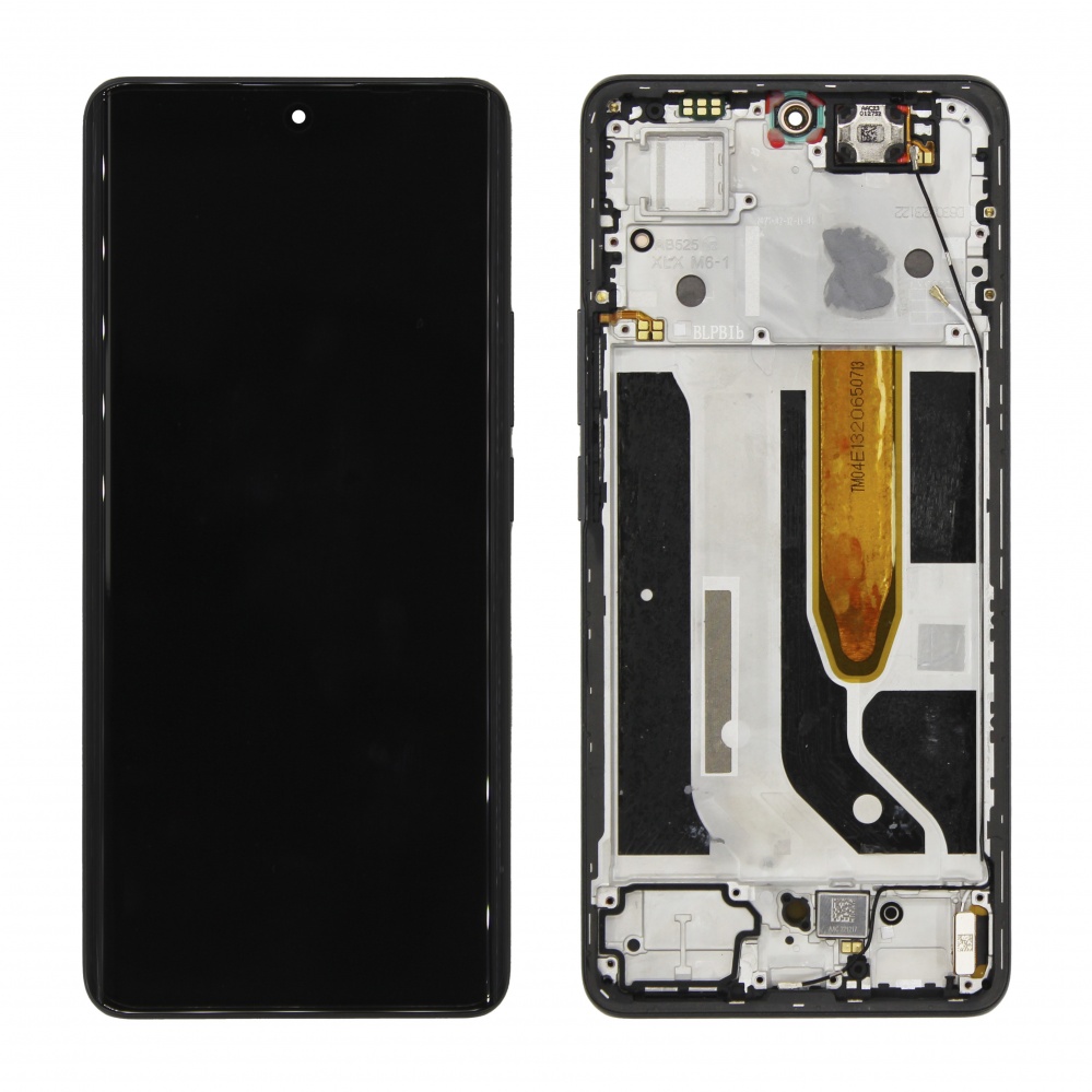 Дисплей в сборе с тачскрином для Realme 10 Pro Plus (Черный) - в рамке снятый OR100% Дисплей в сборе с тачскрином для Realme 10 Pro Plus (Черный) - в рамке снятый OR100%