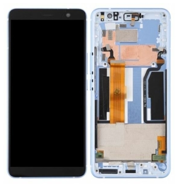 Дисплей в сборе с тачскрином для HTC Desire 400 (Черный)