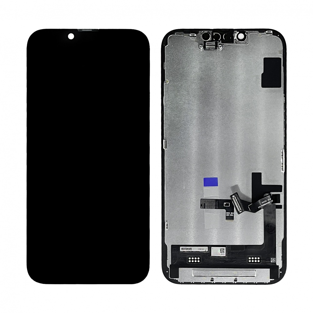 Дисплей в сборе с тачскрином для iPhone 14 (Черный) - SOFT OLED (Качество Sota)