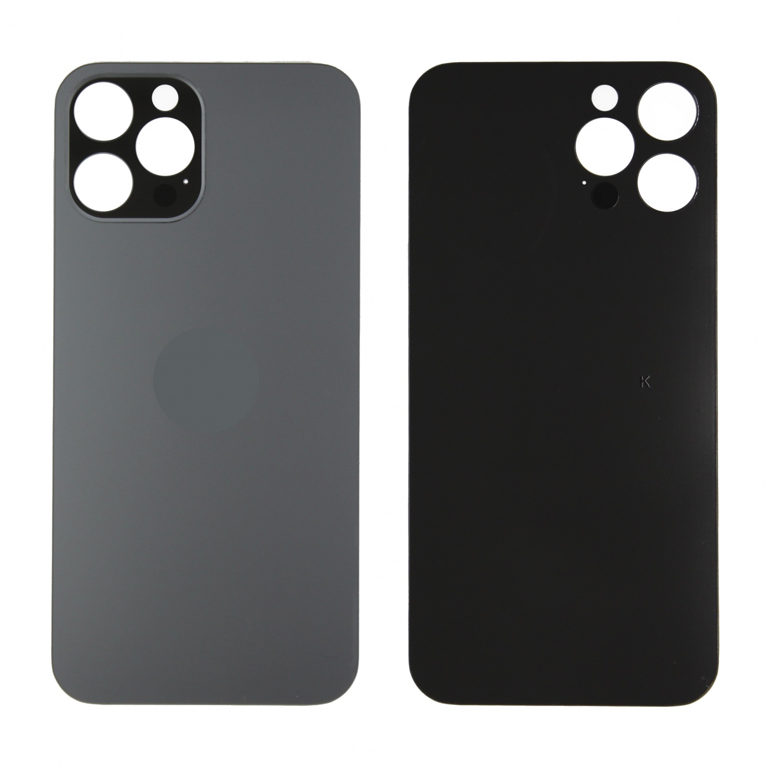 Задняя крышка iPhone 12 Pro Max (Серый) - с широким вырезом