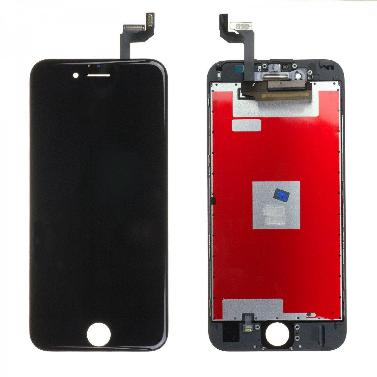 Дисплей в сборе с тачскрином для iPhone 6S (Черный) - Премиум