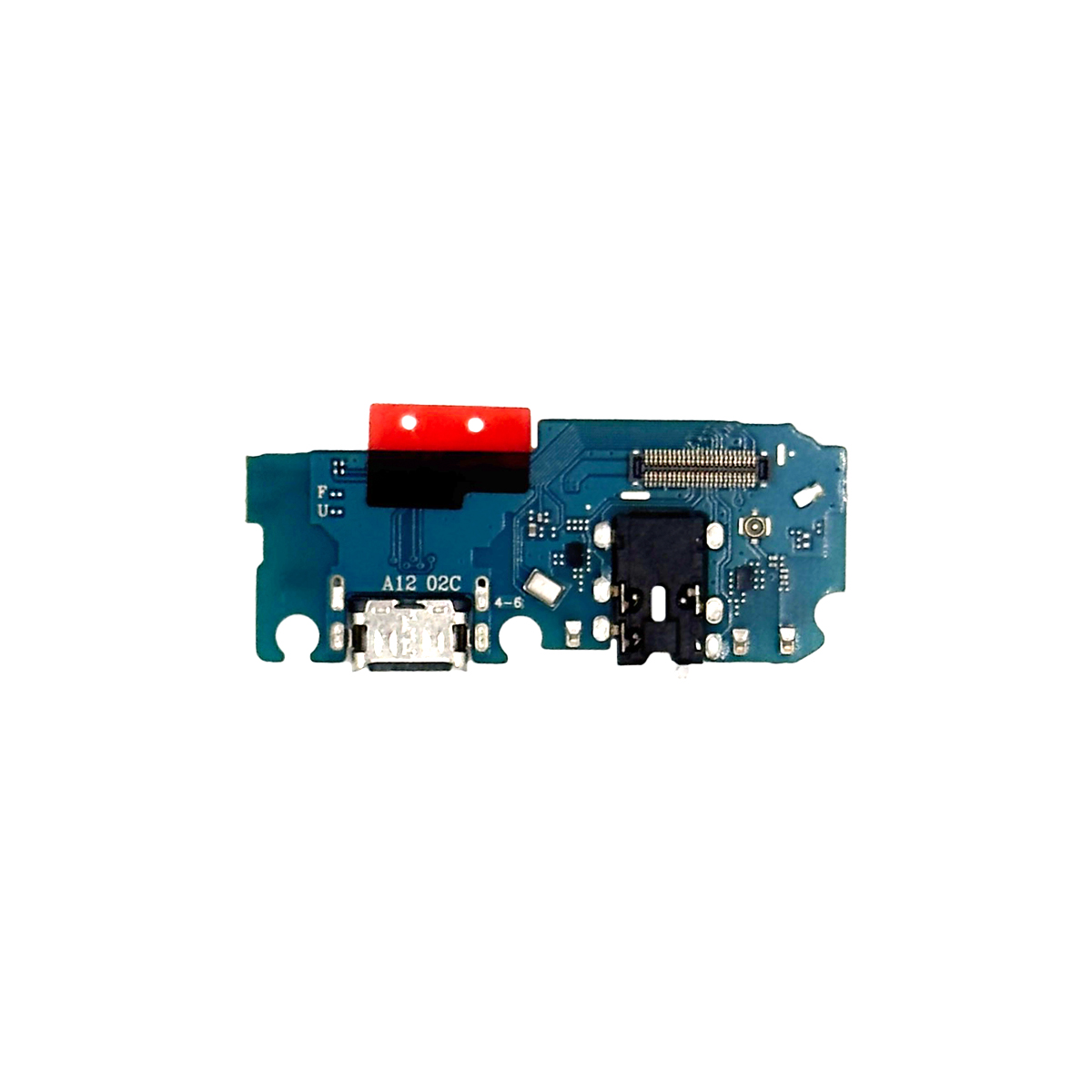 Шлейф Samsung M127F (M12) на системный разъем/микрофон - Премиум