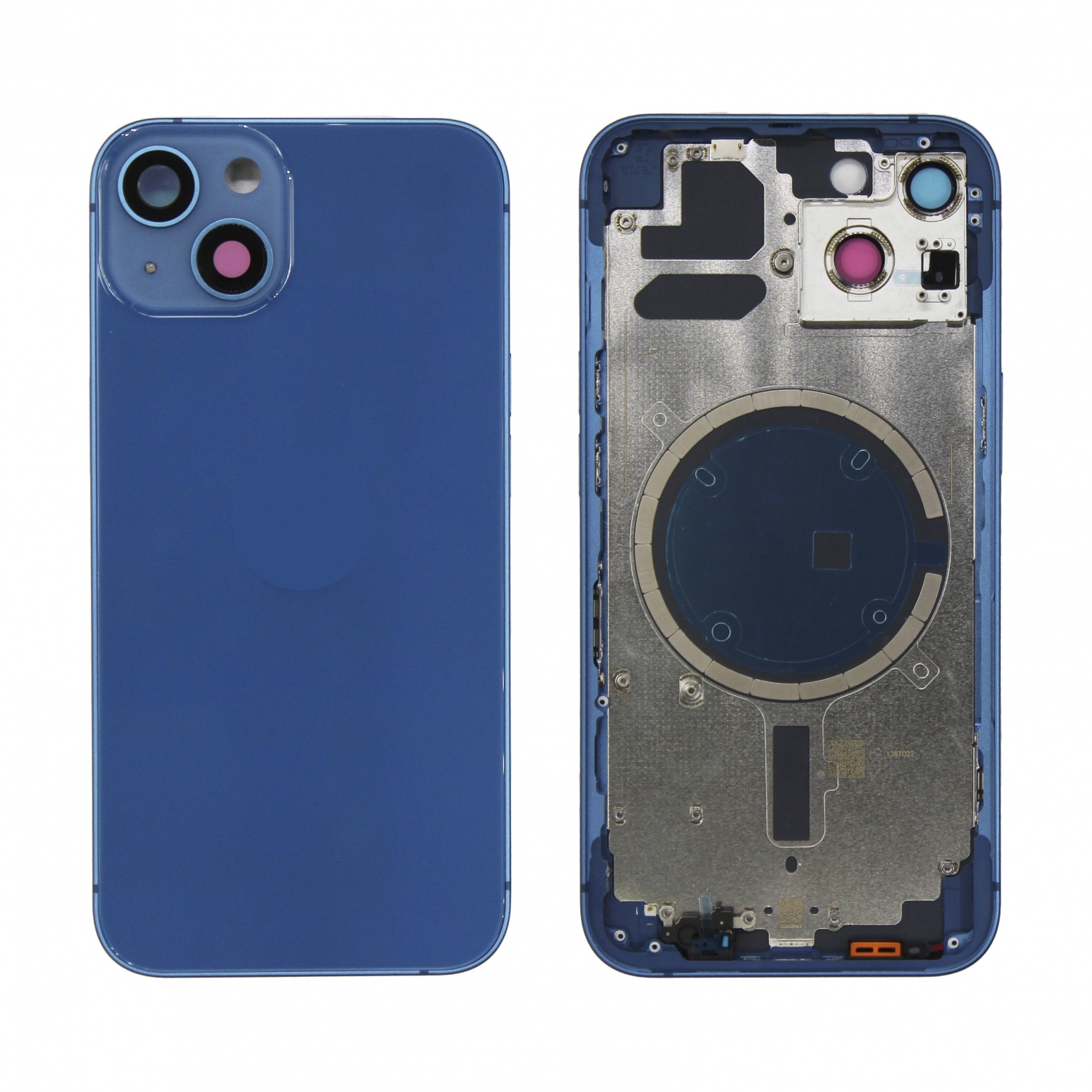 Корпус для iPhone 13 (Синий) - OEM