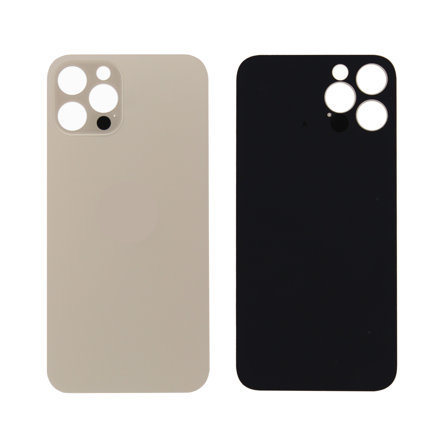 Задняя крышка iPhone 12 Pro (Золотой) - с широким вырезом