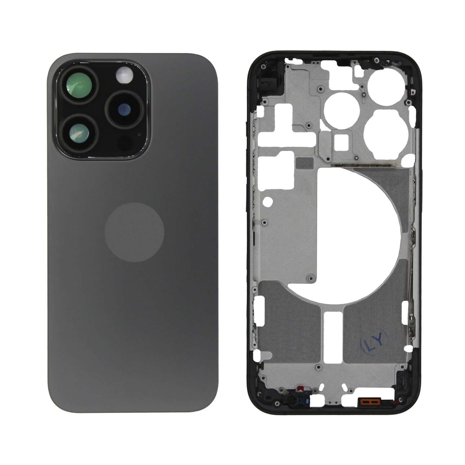 Корпус для iPhone 15 Pro (Черный) - OEM
