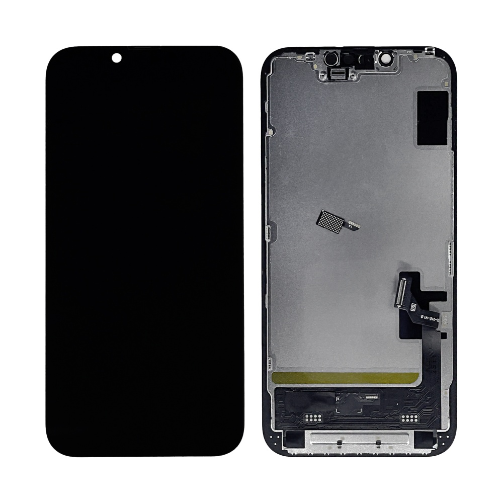 Дисплей в сборе с тачскрином для iPhone 16e (A3408/A3409/A3410/A3212) (Черный) - SOFT OLED