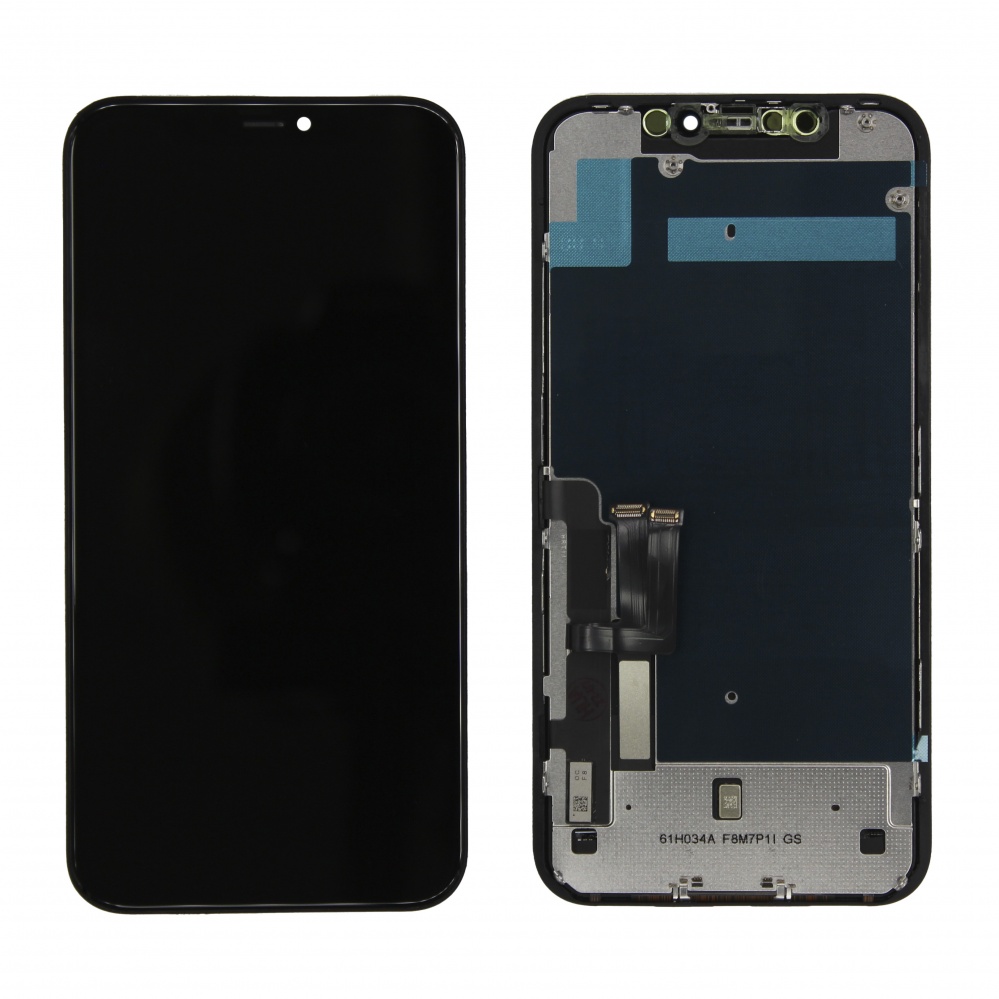 Дисплей в сборе с тачскрином для iPhone 11 (Черный) - in-cell (качество оригинала, iPS)