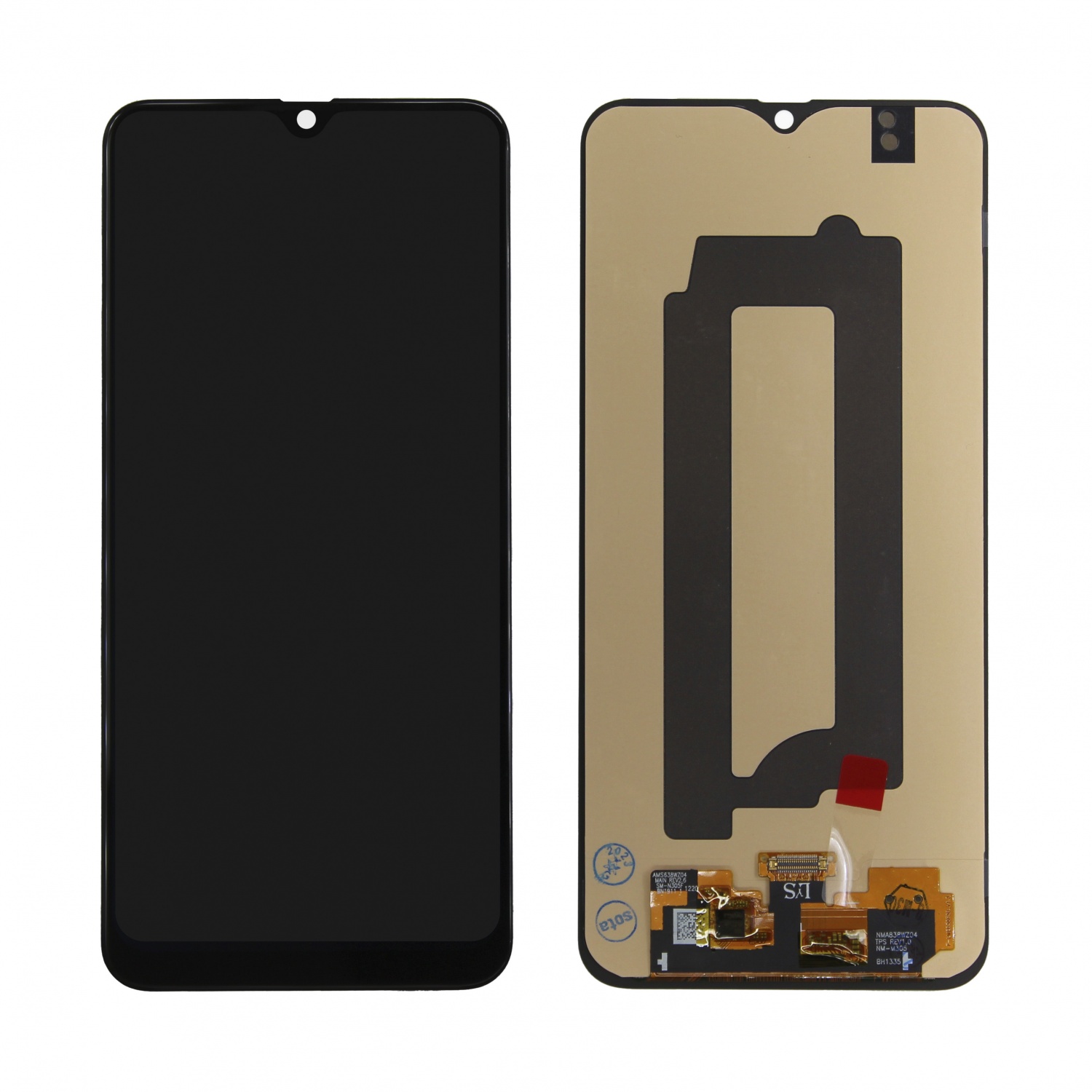Дисплей в сборе с тачскрином для Samsung M215/M315/M305/M307 (M21/M31/M30/M30s) (Черный) - OLED