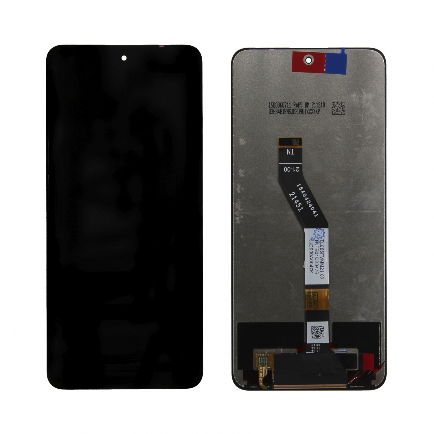 Дисплей в сборе с тачскрином для Xiaomi Poco M4 Pro 5G (Черный) - Премиум
