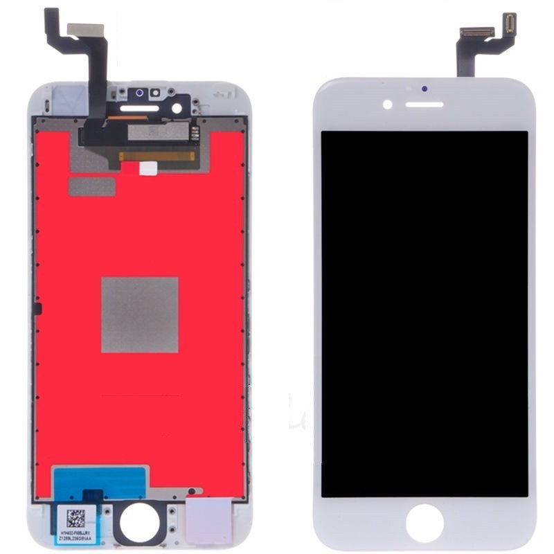 Дисплей в сборе с тачскрином для iPhone 6S (Белый) - Премиум