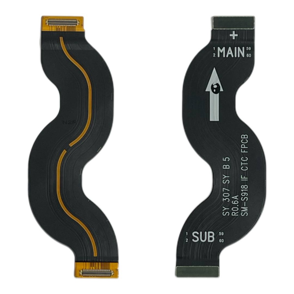 Шлейф Samsung S918B (S23 Ultra) межплатный широкий - OR100% (SP)