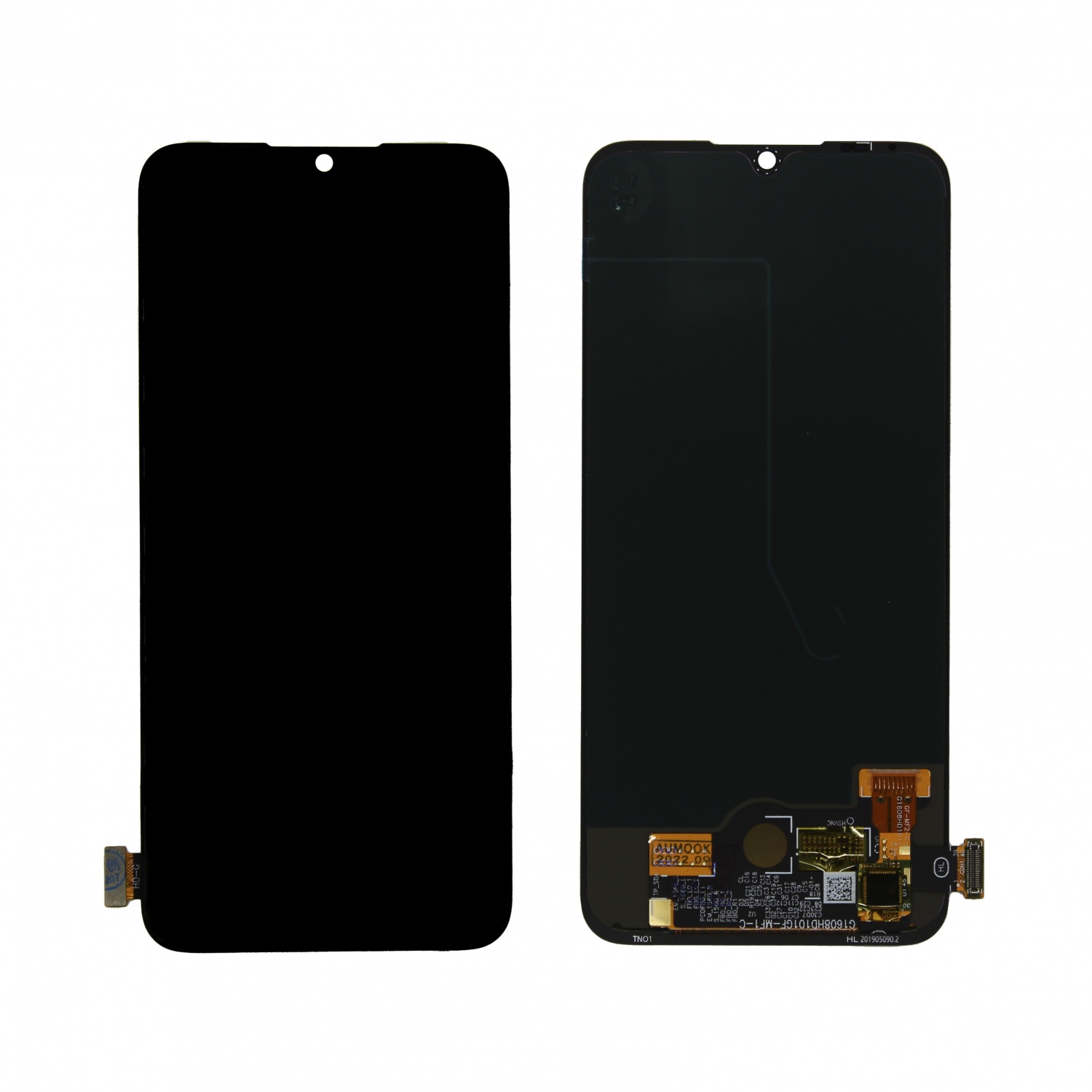 Дисплей в сборе с тачскрином для Xiaomi Mi A3 (Черный) - OLED 