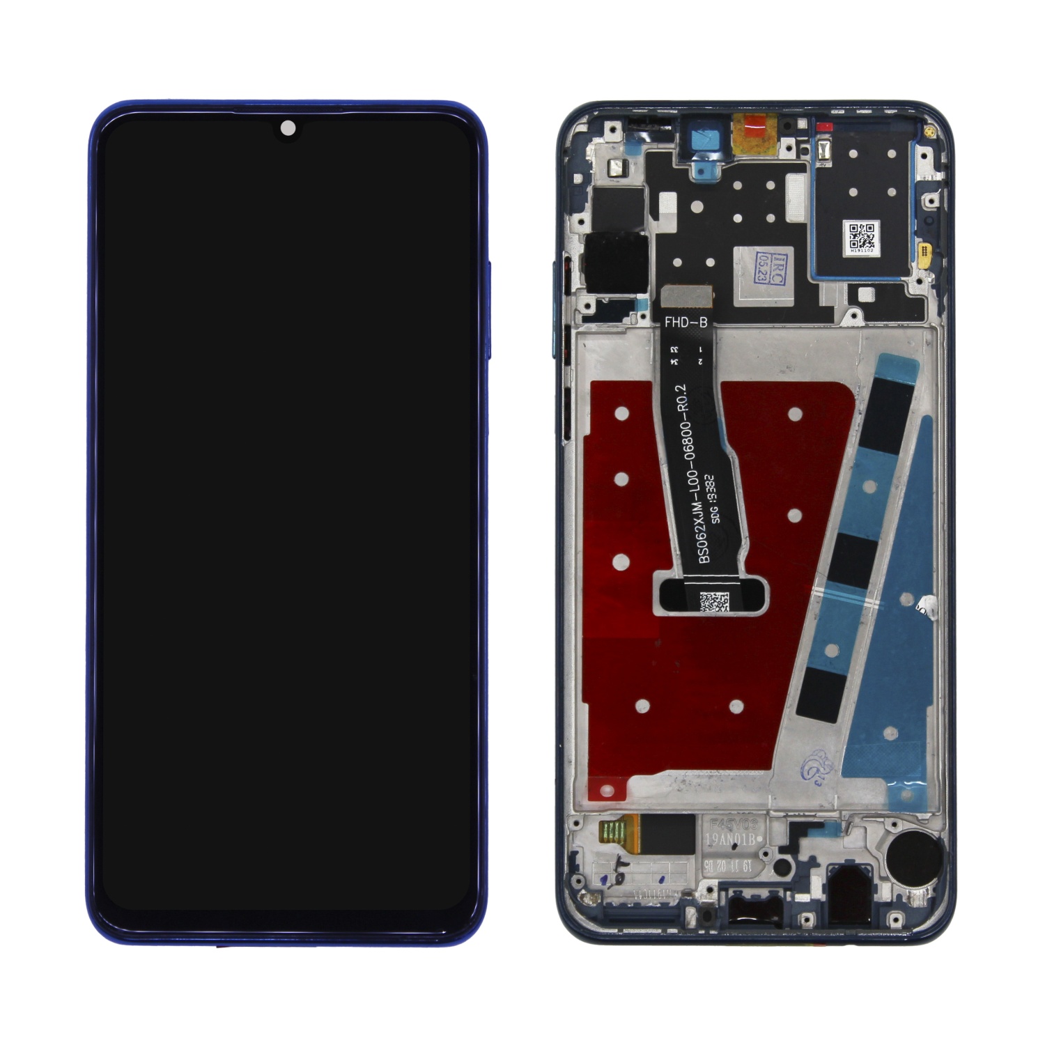 Дисплейный модуль для Huawei P30 Lite (24MP)/Honor 20 Lite/20 (Синий) - в рамке OR