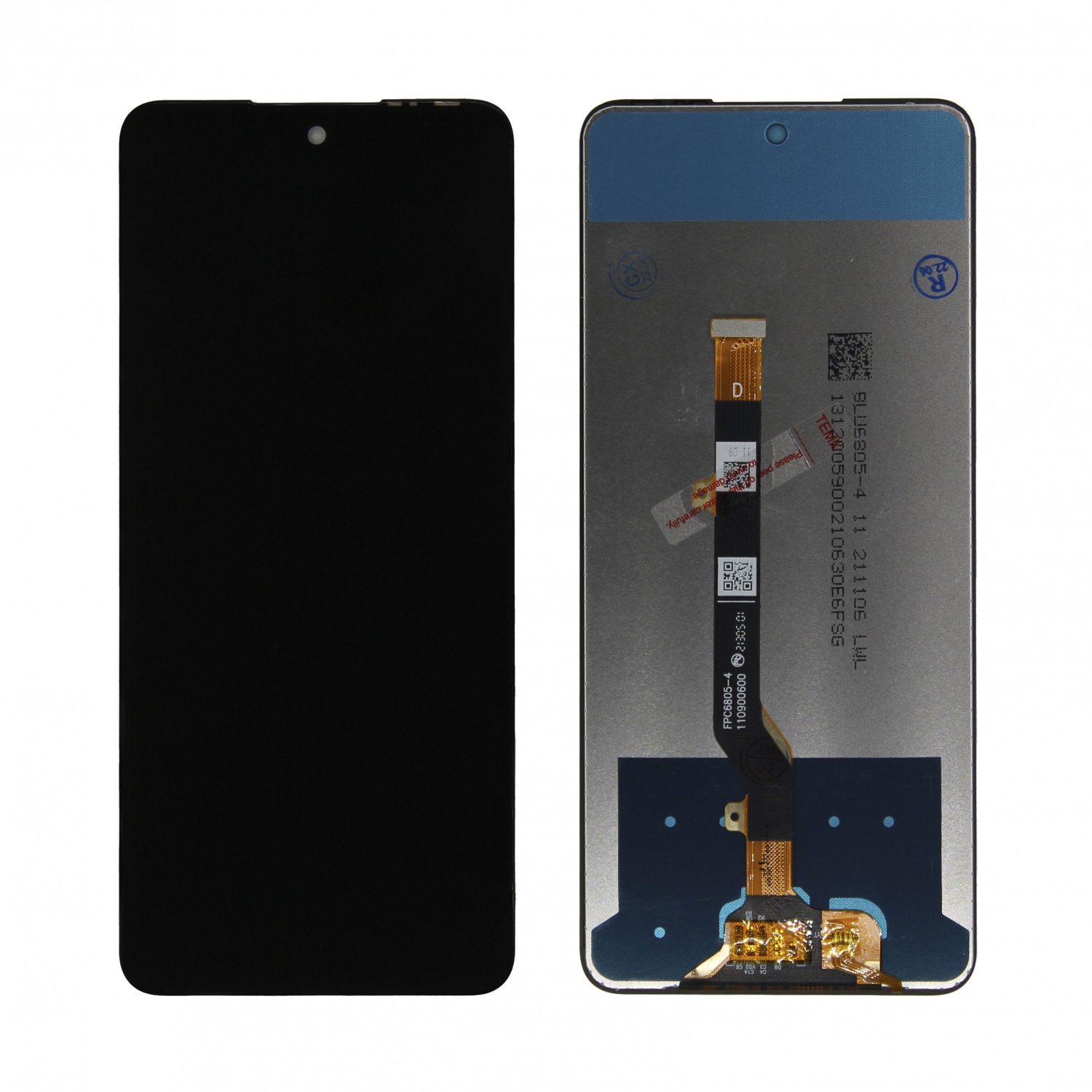 Дисплей в сборе с тачскрином для Tecno Camon 19 Neo (Черный)