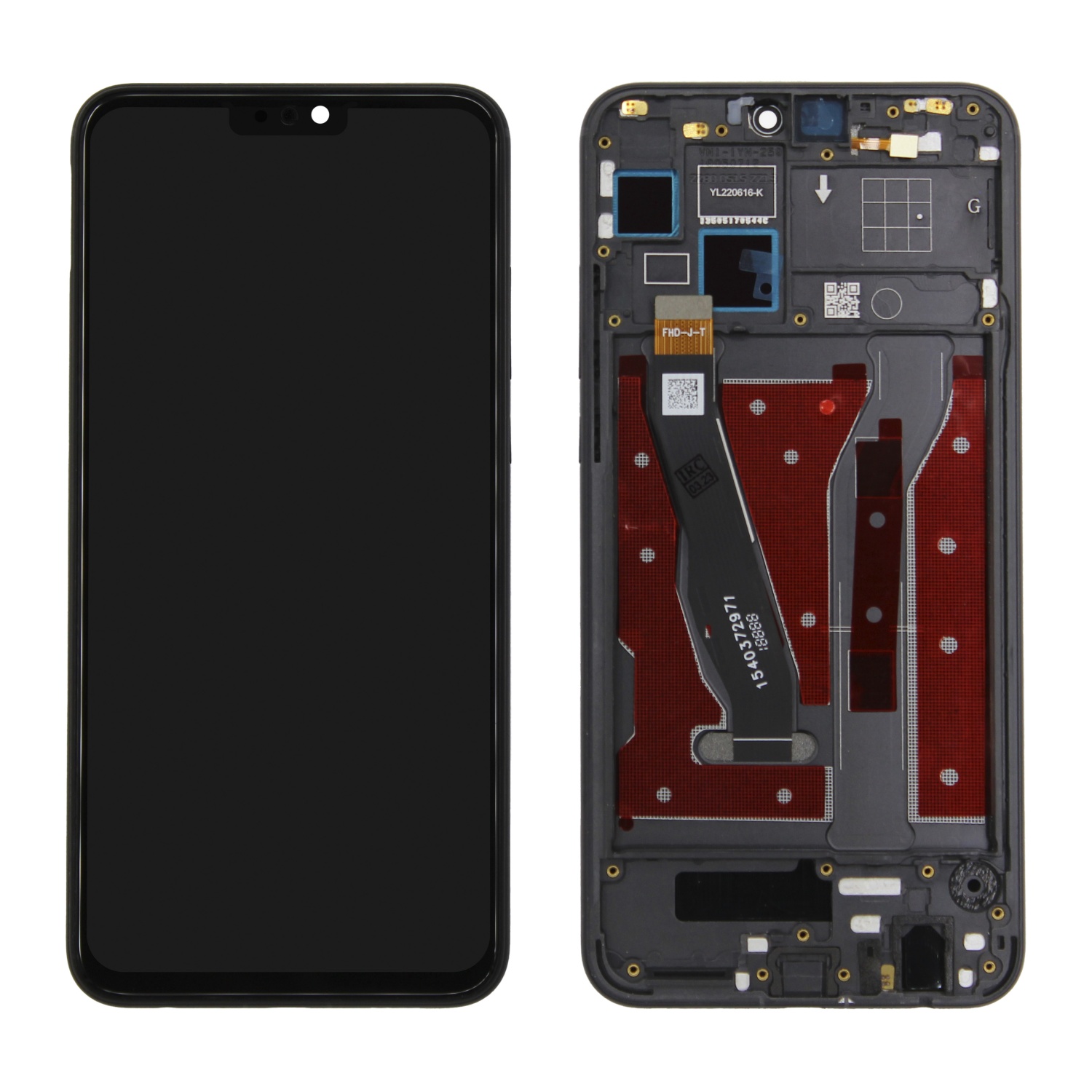 Дисплейный модуль для Huawei Honor 8X/9X Lite (JSN-L21/L22/L23) (Черный) - в рамке OR