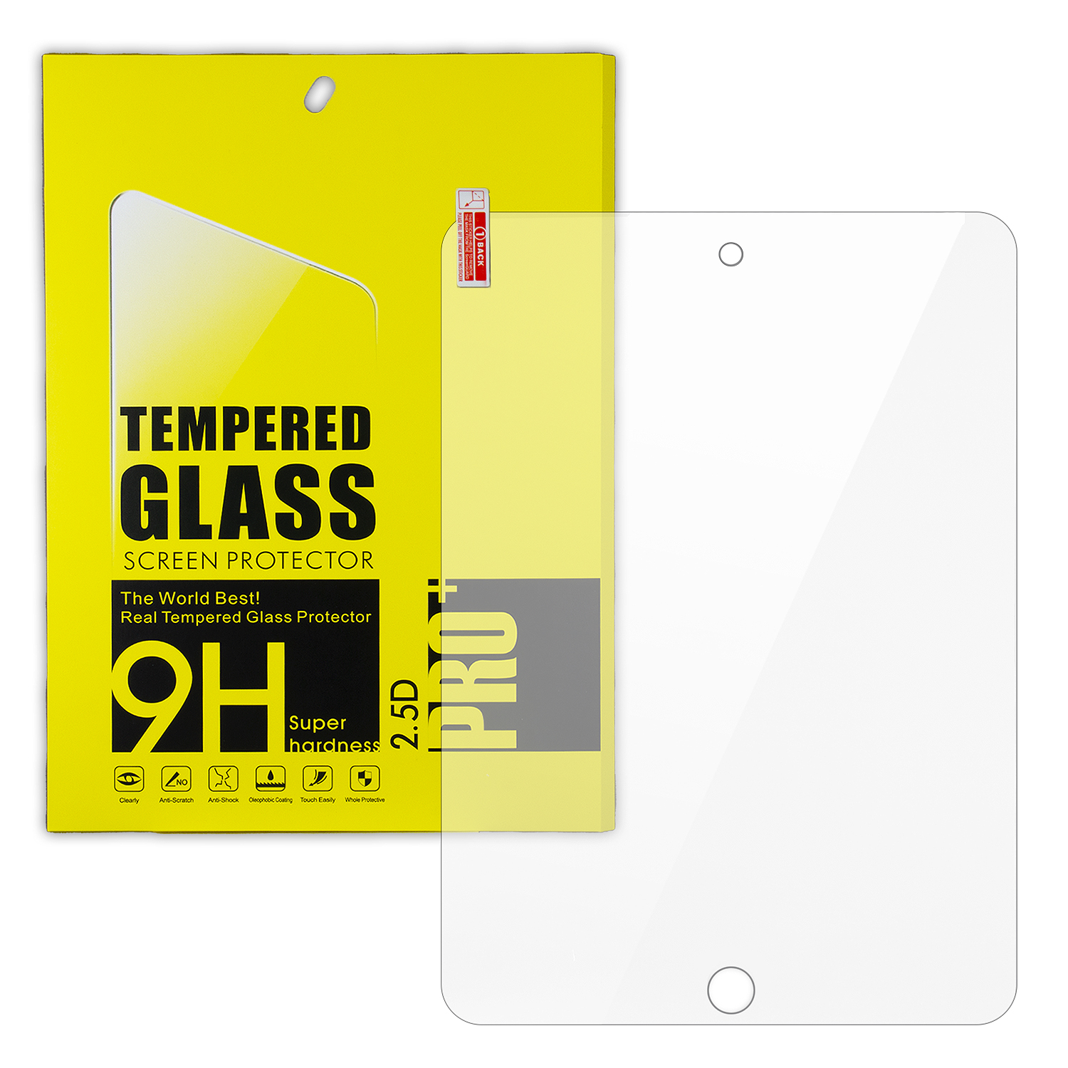 Защитное стекло для iPad Mini 4/5 7.9" (0.3mm, 2.5D)