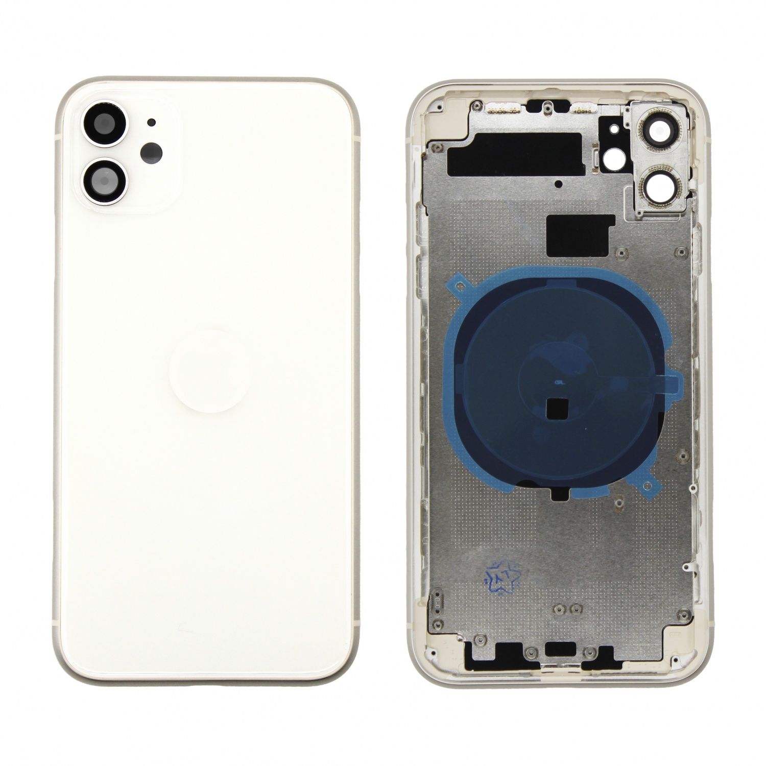 Корпус для iPhone 11 (Белый) - Премиум Корпус для iPhone 11 (Белый) - Премиум