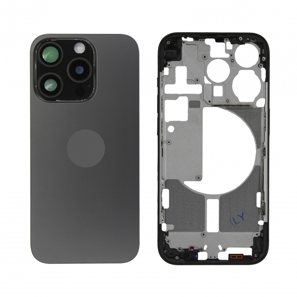 Корпус для iPhone 15 Pro (Черный) - OEM