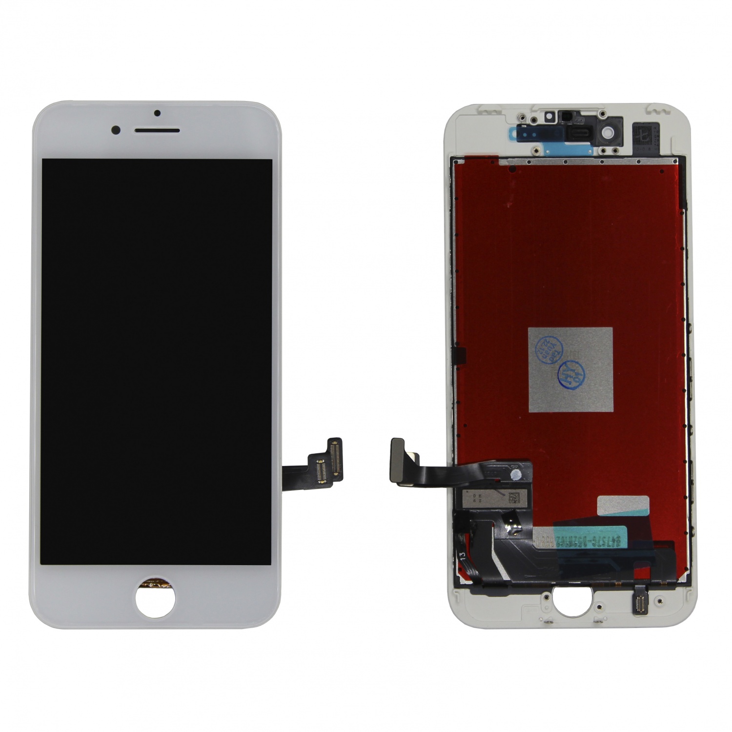 Дисплей в сборе с тачскрином для iPhone 7 (Белый) - Премиум
