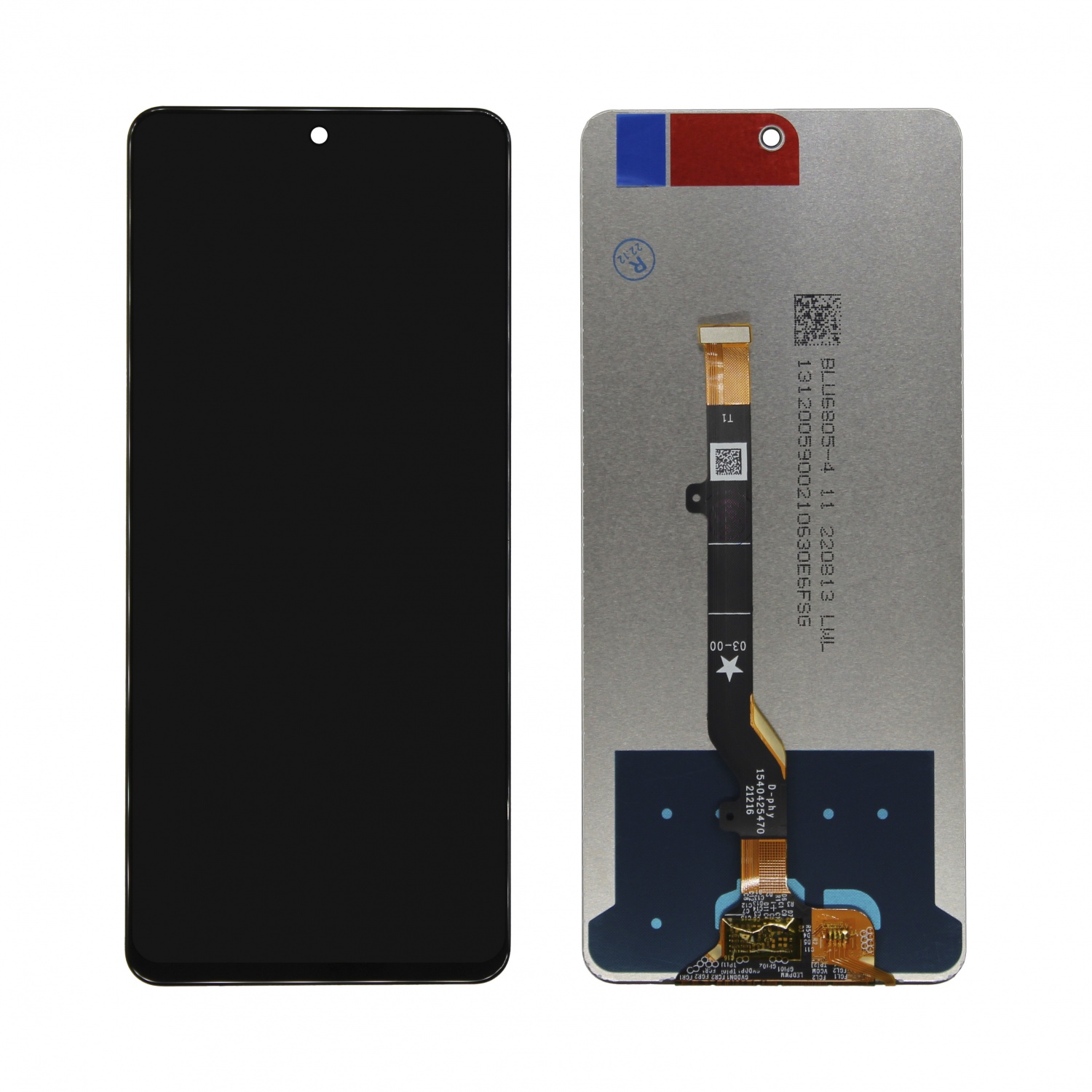 Дисплей в сборе с тачскрином для Tecno Camon 19 Pro (Черный)