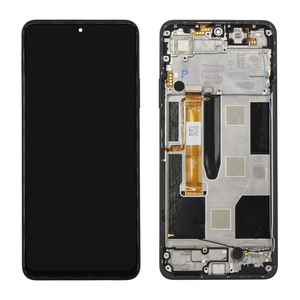 Дисплей в сборе с тачскрином для Realme 10 Pro (Черный) - в рамке снятый OR100% Дисплей в сборе с тачскрином для Realme 10 Pro (Черный) - в рамке снятый OR100%