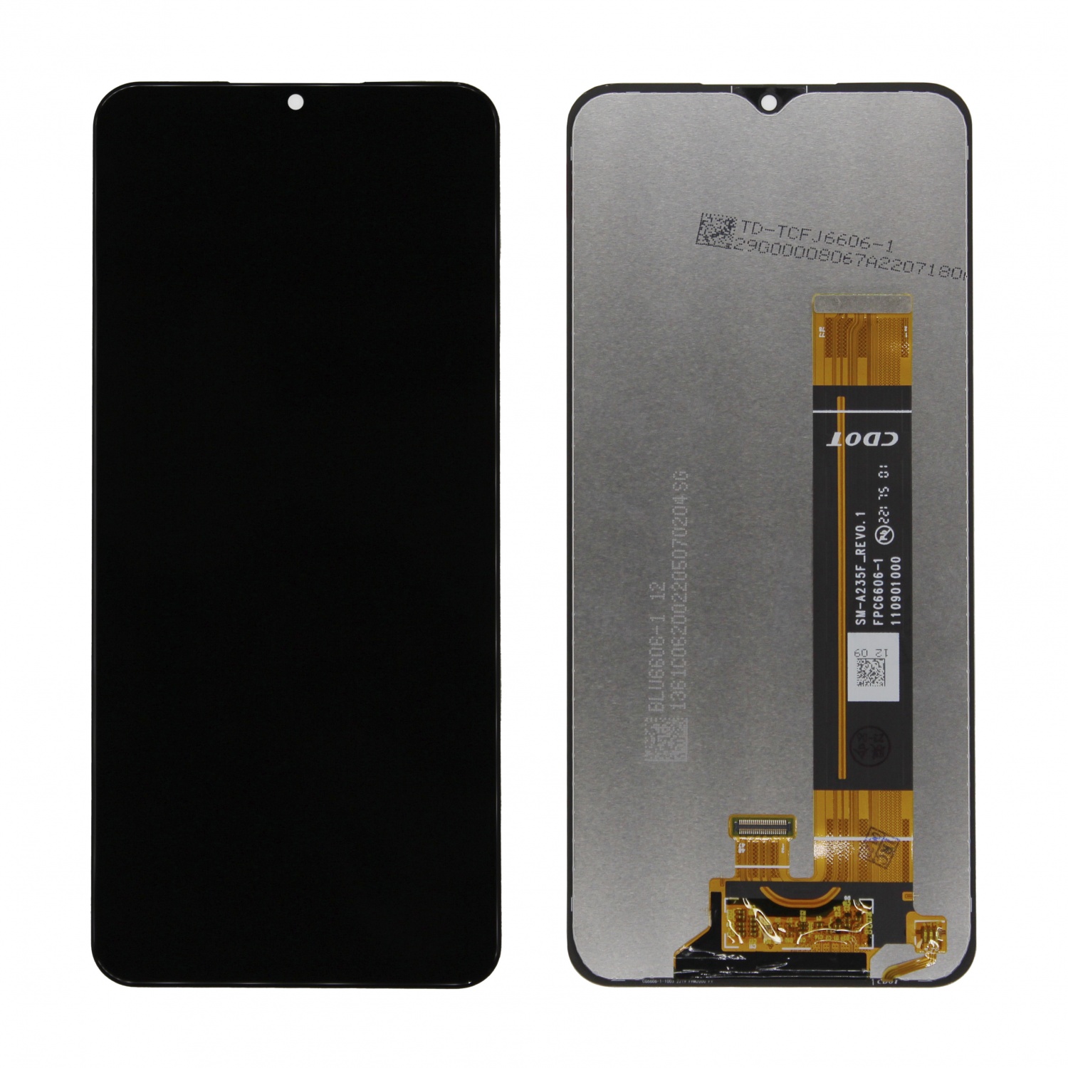Дисплей в сборе с тачскрином для Samsung A235F (A23) (Черный) - OR