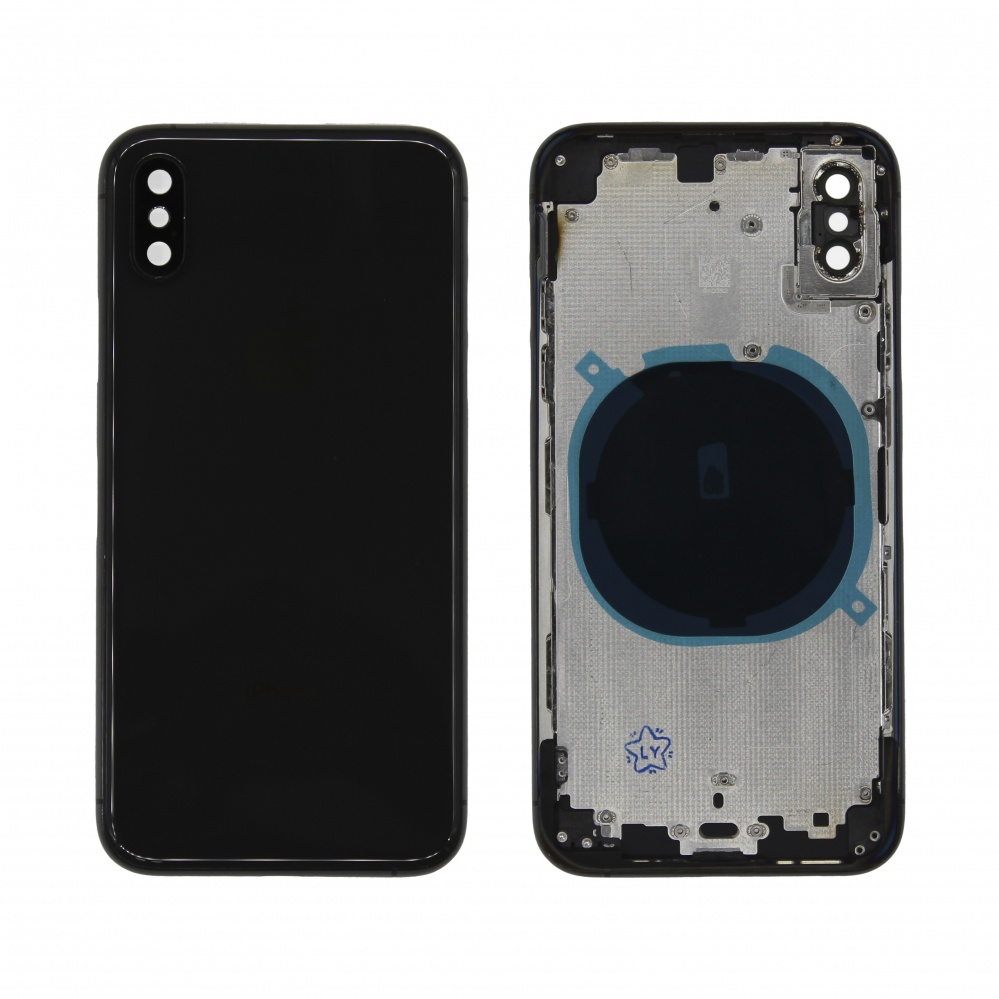 Корпус для iPhone XS (Черный) - OEM