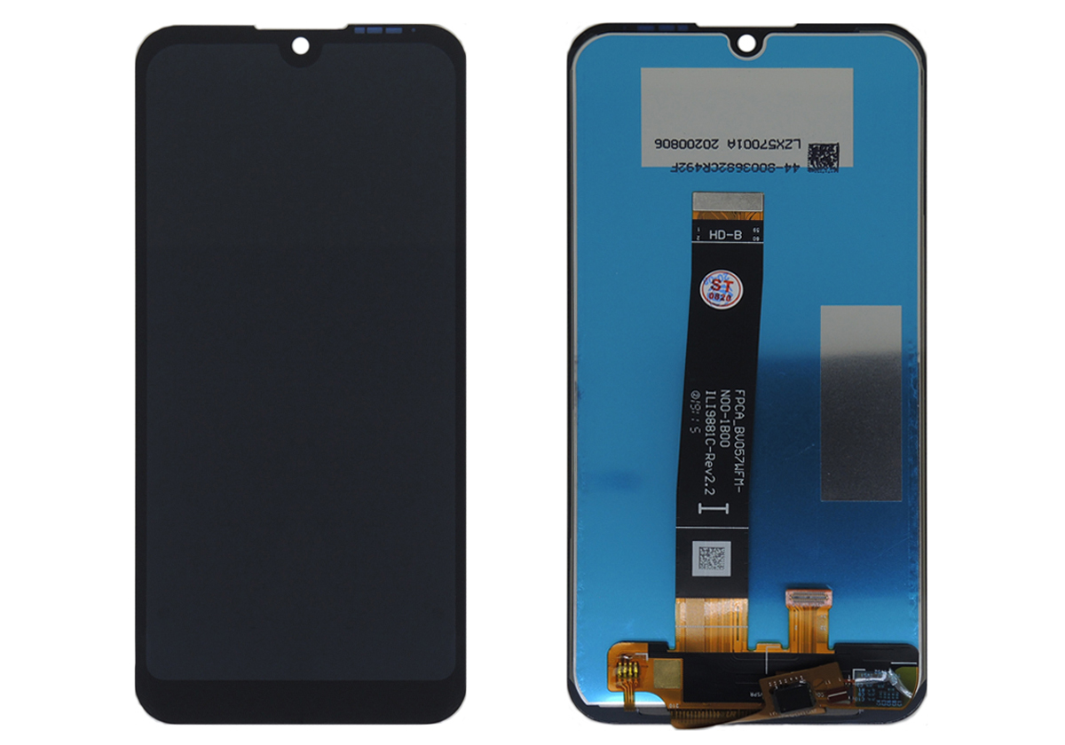 Дисплейный модуль для Huawei Honor 8S/Y5 2019 (KSA-LX9/AMN-LX9) (Черный) - Премиум (Rev 2.2)