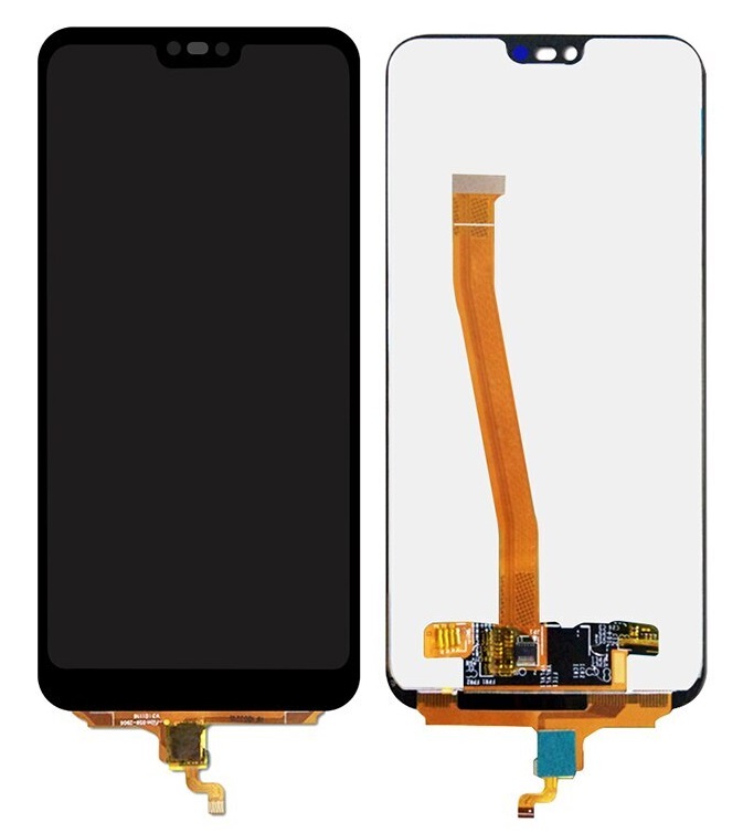 Дисплейный модуль для Huawei Honor 10 (COL-L29) без отпечатка (Черный) 