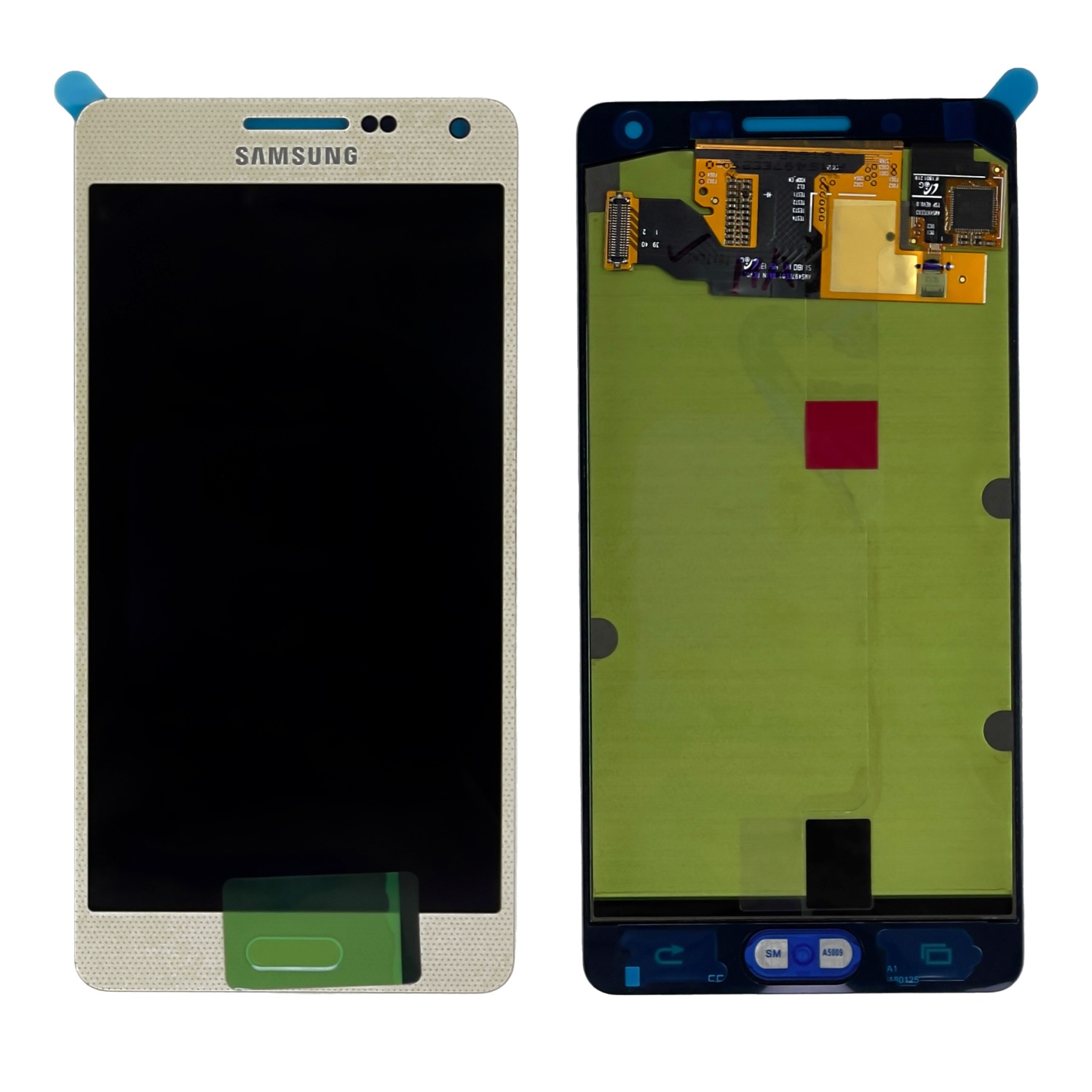 Дисплей в сборе с тачскрином для Samsung A500F (A5) (Золотой) - OR100% (SP)
