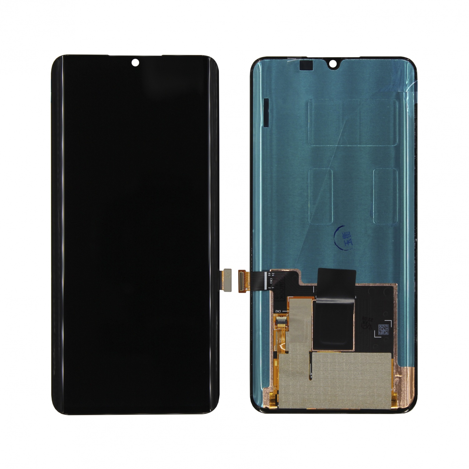 Дисплей в сборе с тачскрином для Xiaomi Mi Note 10/Note 10 Pro/Note 10 Lite (Черный) - OLED